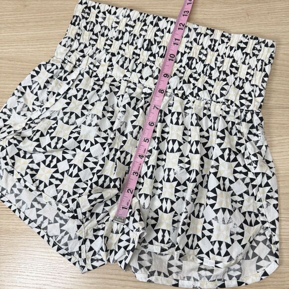 Free People FP Movement Shorts Womens S Way Home Athletic Trance Abstract FLAWS - Picture 8 of 10